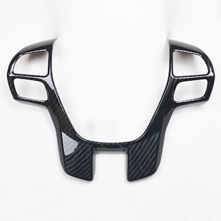 carbon-fiber-steering-wheel-cover-trim-frame-decorator-sticker-car-accessories-for-ford-ranger-everest-endeavour-2015