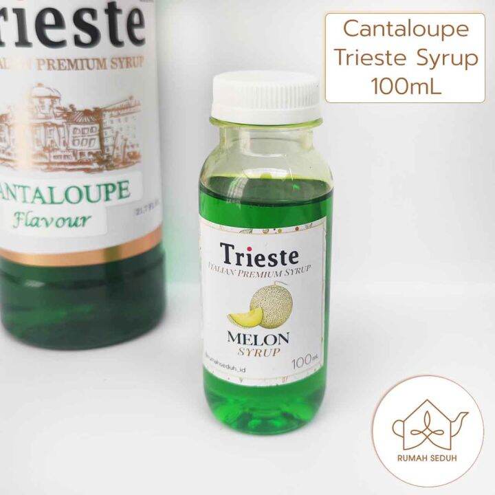 100 mL Cantaloupe Trieste Syrup Sirup Melon Premium Sirop Buah