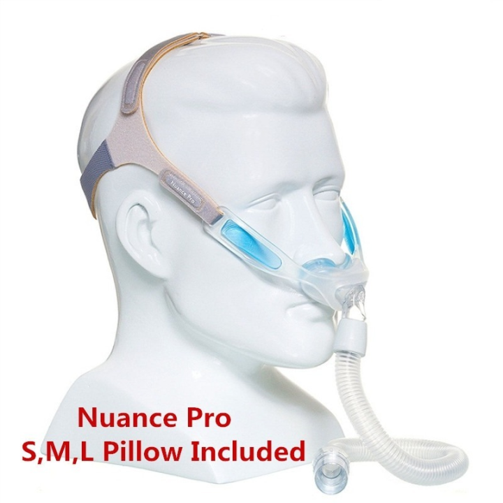 The Respironics' Nuance Pro Nasal Pillow CPAP with Gel Nasal Pillows
