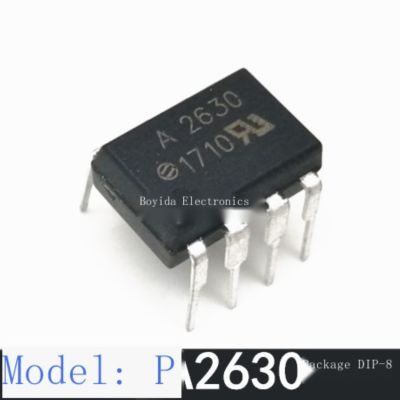 10ชิ้นใหม่เดิม A2630 HCPL-2630 Optocoupler DIP-8ตรงเสียบ F2630 HCPL2630นำเข้า Optocoupler