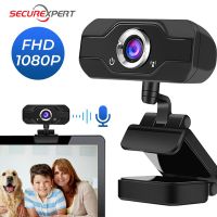 SECUREXPERT U6 Webcam 1080p full hd for pc computer laptop usb webcamera with microphone for Video Calling Conference Work Live