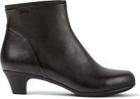 Camper Helena Black Ankle Boots