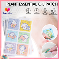 LS [ready stock] 36/48/120pcs bag Mosquito Stickers DIY Mosquito Repellent Stickers Patches Cartoon  Face Drive Repeller