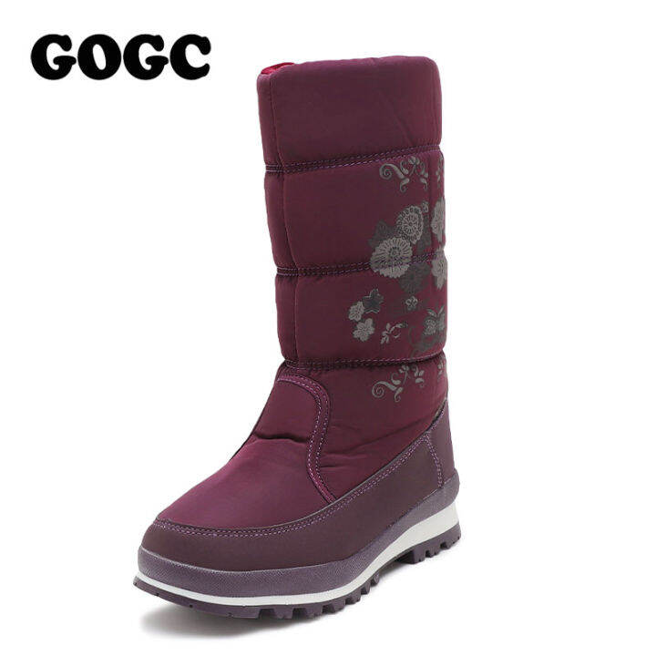 gogc-platform-boots-black-boots-winter-boots-women-white-boots-snow-boots-flats-shoes-women-womens-booties-female-shoes-g9620