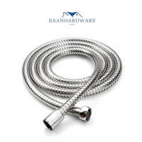 BAANHARDWARE สายฝักบัว แสตนเลสแท้ สายถัก คุณภาพดีที่สุด มี 2ขนาด MA-I-212SS