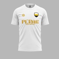 shot goods [READY STOCK] Perak Darul Ridzuan Jersi White/Gold - Jersey Roundneck