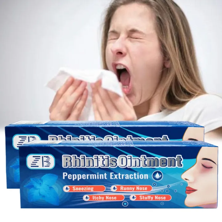 Rhinitis Cream Cure Chronic Rhinitis Ointment Relieve Nasal Congestion