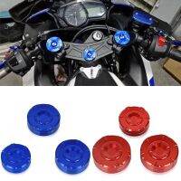 ฝาครอบน็อตเกลียวแบบมีหัวด้านหน้าสำหรับยามาฮ่า YZF R25 2014 2015 2016 YZF R3 YZFR3 2018อุปกรณ์เสริมรถจักรยานยนต์