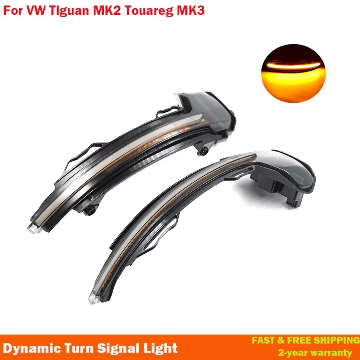 LED Dynamic Turn Signal Light Flasher Flowing Water Blinker Flashing