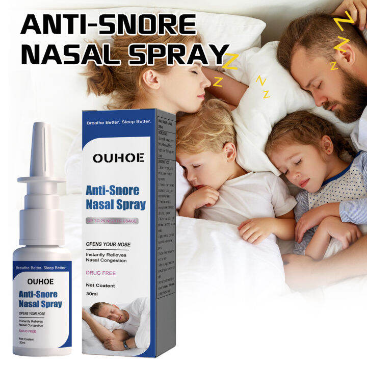 Anti Snoring Nasal Spray Relieve Nasal Congestion Nasal