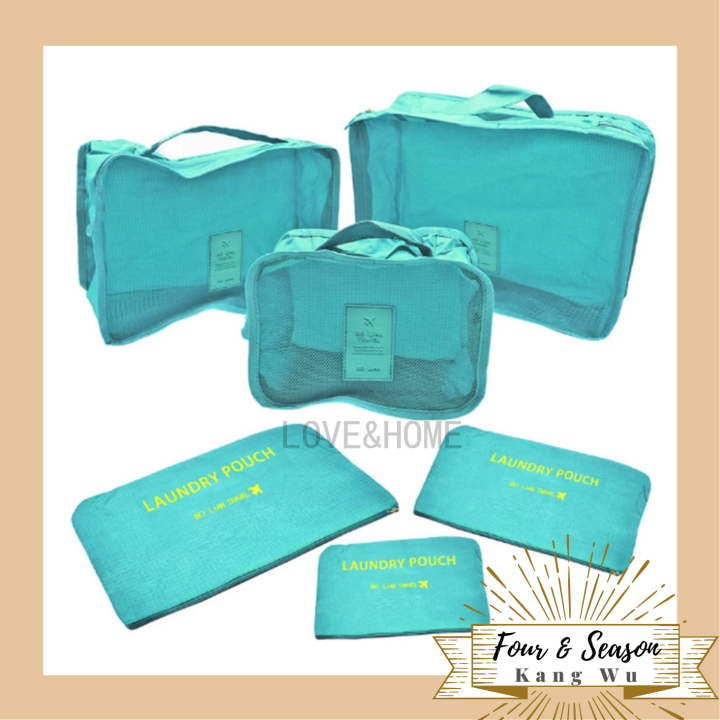 Four Season 6 in 1 Secret Pouch Travel Organizer Set Lazada PH