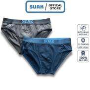 quần lót nam cotton chính hãng cao cấp suak, quần sịp nam tam giác