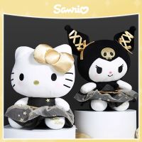 Sanrio Hello Kitty Kuromi Melody Cinnamoroll Stuffed Toys Plushier Soft Throw Pillow Birthday Gift Valentines Gift Plush Dolls