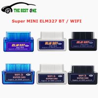 Super Mini ELM327 V2.1 Bluetooth Compatible OBD2 Scanner Wifi ELM 327 V1.5 On Android IOS Car Diagnostic Tool OBD II Code Reader