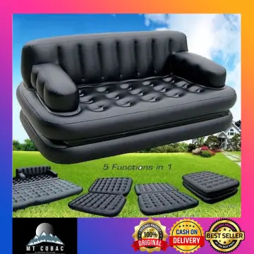 Inflatable Velvet Couch With Great