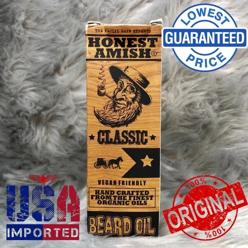 Classic Beard Oil - 2oz – honestamish