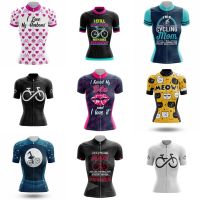 ZZOOI 2021 Pro Team Jersey Women Cycling Jersey Summer Mtb Cycling Clothes Short Sleeve Breathable Bicycle Cycling Jersey Triathlon Men