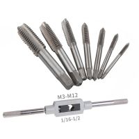 （Conbo metals） M3 M4 M5 M6 M8 M10ประแจชุด8ชิ้น Collet Jaw เจาะ Tap เกลียวเกลียวสกรูเครื่องมือ Taps ซ็อกเก็ตชุด Dropshipping