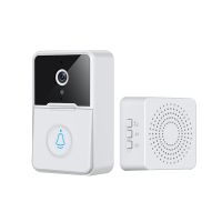 ∋ WiFi Video Doorbell Smart Home Wireless Security Protection Camera Ring Door Bell Intercom Night Vision Rechargeable Kement APP