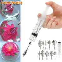 【hot】▧۩  HOOMIN 10 pcs Pudding Nozzle Syringe Jelly Jello Gelatin Russia Decorating Tools