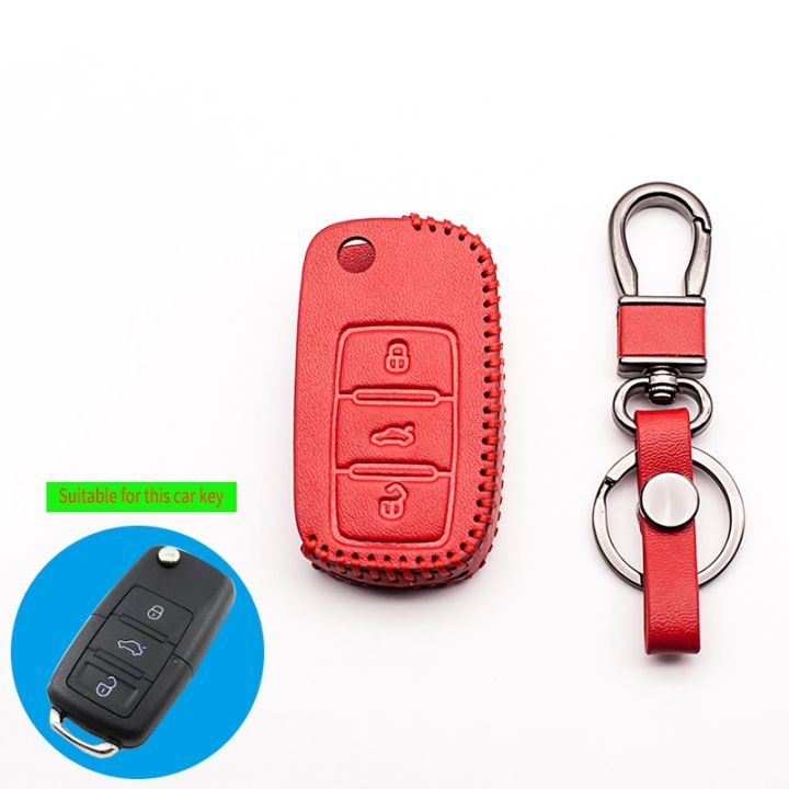 newest-leather-car-key-cover-for-vw-polo-passat-b5-golf-4-5-6-jetta-mk6-tiguan-gol-crossfox-plus-eos-scirocco-beetle-key-cases