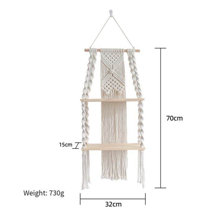 1-pcs-hanging-storage-tassel-tapestry-for-books-potted-plants-shelf-living-room-wall