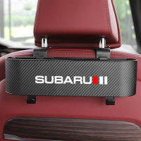 ที่เก็บหลังเบาะรถคาร์บอนไฟเบอร์เหมาะกับกล่องเก็บของแบบแขวน Subaru Wry BRZ DRL XV STI Impreze Forester Tribeca