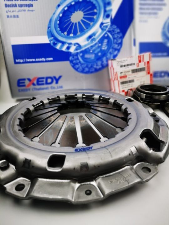 ชุดครัชexedy-สำหรับรถisuzu-d-max-com-3-0-และ-2-5turbo-ขนาด10-นิ้ว-รหัสเครื่องยนต์-4jh1-4jk1-4jj1-1ชุด-4-ชิ้น-แผ่นครัช-หวีครัช-ลูกปืนครัช-ลุกปืนปลายเกียร์