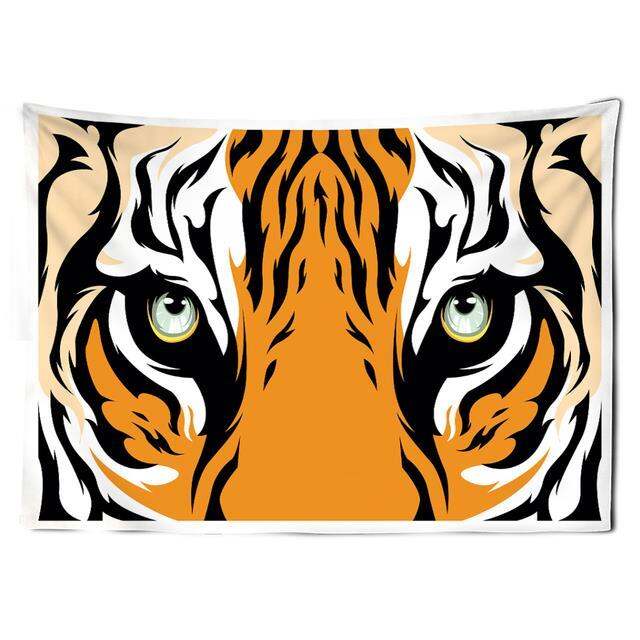 cw-tiger-tapestry-cartoon-dorm-room-painted-wall-hanging-boho-jungle