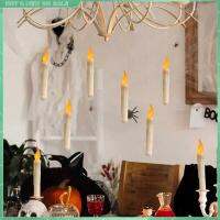 Halloween 12 Floating Candles Hanging Harry Potter Lights Candles Warm White LED Festival Or Birthday Party Floating Atmosphere Candles