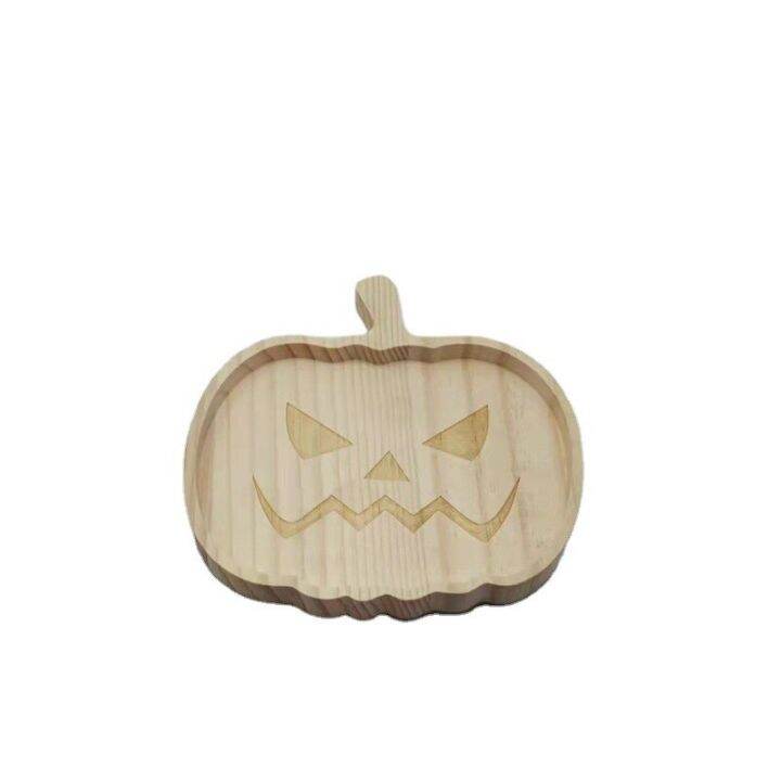 halloween-pumpkin-tray-wooden-ghost-tray-food-fruit-snack-storage-plate-home-accessories-halloween-party-table-desk-decoration