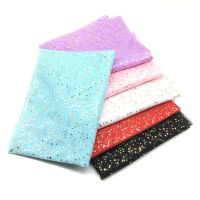 ۞⊙ 1m/lot Golden Star Tulle Fabric Wide 150cm Glitter Star Tulle Organza Fabric Wedding Birthday DIY Party Tutu SKirt Fabric