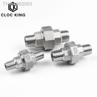 ✶☾✘ 1/4 3/8 1/2 1 1-1/4 1-1/2 2 BSPT Male Threaded Union Stainless Steel SS304 Cast Pipe Fitting Class 150