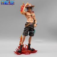 23cm One Piece Fire Fist Ace Figure Pop Anime Figures Figurine Pvc Statue Collectible Model Desk Decoration ​toys