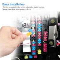 220Pcs Car Blade Fuse Assortment Kit Set Auto Automotive Medium Small Fuse Mixed Motorcycle Circuit Insurance Professional