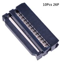 【Big-Sales】 10Pcs FC IDC Socket 10Pin Dual Row Pitch 2.54Mm Connector Cable Socket