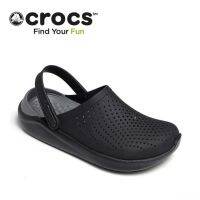 【ใหม่เอี่ยมของแท้】CROCS รองเท้าอุดตัน unisex รองเท้าแตะลำลองเทรนด์แฟชั่น