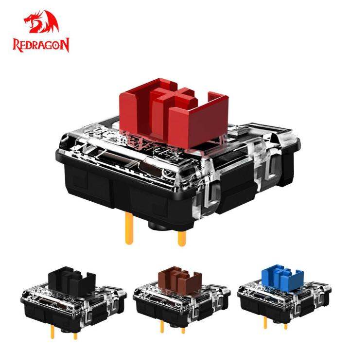 REDRAGON SMD RGB MX Low Profile 5.5 switch 3Pin Clicky Linear Tactile