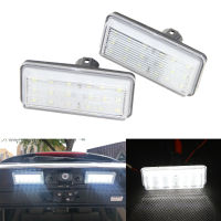 20212pcs Canbus LED Car Number License Plate Light For Toyota Land Cruiser 100 120 200 Prado 120 Reiz 4D For Lexus LX470 LX570 GX470