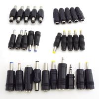 11 Types 5pcs DC Female to Male Adaptor Female Connectors Adapter 5.5x2.1mm 2.5mm 3.5mm 1.35mm PC tablet CCTV Power Jack Plug