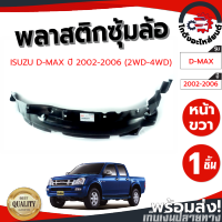 ซุ้มล้อ พลาสติก อีซูซุ ดีแม็ก ปี 02-06 หน้าขวา ตัวเตี้ย-ตัวสูง ISUZU D-MAX 02-06 2WD-4WD FR โกดังอะไหล่ยนต์ อะไหล่ยนต์ รถยนต์