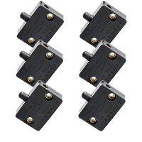 6Pcs Door Led Switch for Closet Light Normally Closed Cabinet Electrical Lamp Switches for Closet Pantry Cabinet Black