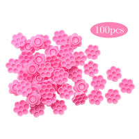 ? boloni 100pcs eyelash EXTENSION กาวอีพ็อกซี่ DELAY grafting TATTOO adhesive Pigment CUPS