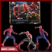 【CW】Marvel Legends Series Spider-Man: No Way Home 3-Pack 6-Inch(15cm) Action Figure Collectible Model Doll Toy Gift Original