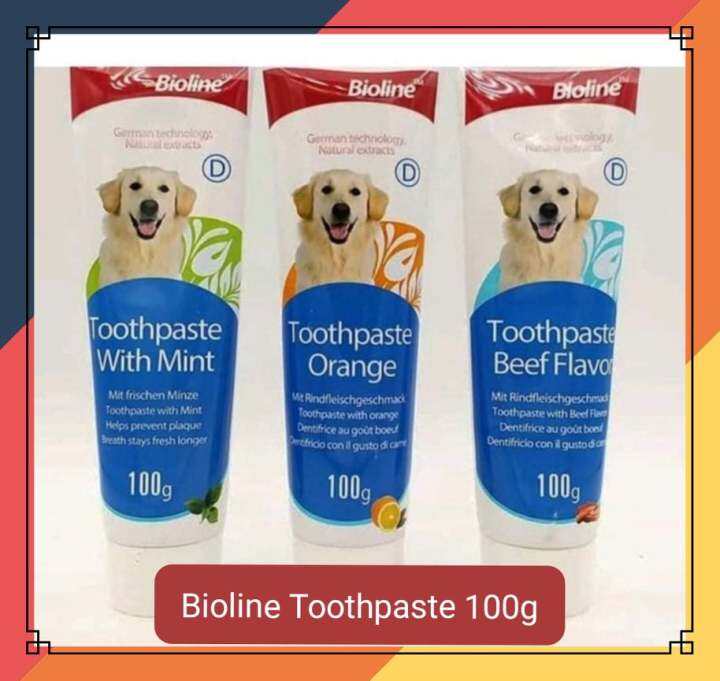 Bioline Dog Toothpaste 100g (Toothpaste only) Lazada PH