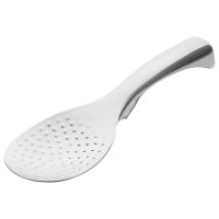 ▨☑☫ Non-stick Stainless Steel Rice Paddle Metal Rice Spoon Rice Scoop Spatula for Kitchen Home Restaurant Cooker Tableware