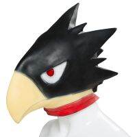 My Boku No Hero Mask คอสเพลย์ Academia Tokoyami Fumikage คอสเพลย์ Bird Mask หมวกนิรภัยสำหรับเครื่องแต่งกาย