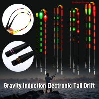 Night Fishing LED Smart Gravity Induction Electronic Tail Drift Float Super Bright Top Luminous Ultra Sensitive Electronic Float  Lures  Baits