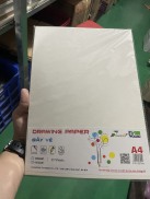 Giấy vẽ A4 Drawing paper 20 Tờ Định lượng 160gsm Hoàng Mai