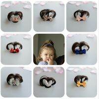 Cute Bow Wig Hairpins Baby Girls Curly Hair Clips For Kids Hair Ties Headwear Hair Accessories